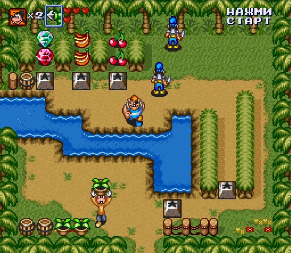 Goof Troop - геймплей игры Super Nintendo\Famicom